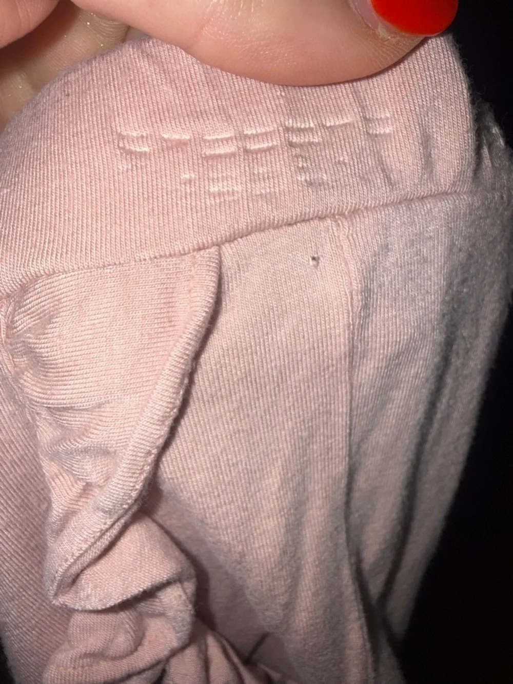 Kate Quinn Pink Ruffle Bamboo Bummies 12/18 Month